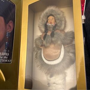 American Girl of Many Lands retired series. MINUK Alaska Doll & Book.New in box.